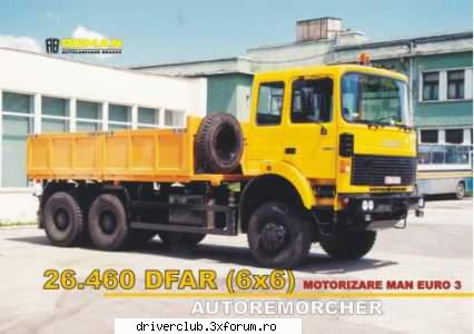 roman roman 26.460 dfar echipat motor man 2876 (diesel, cilindrii linie, 12810 cmc, 460 cp, euro 3),