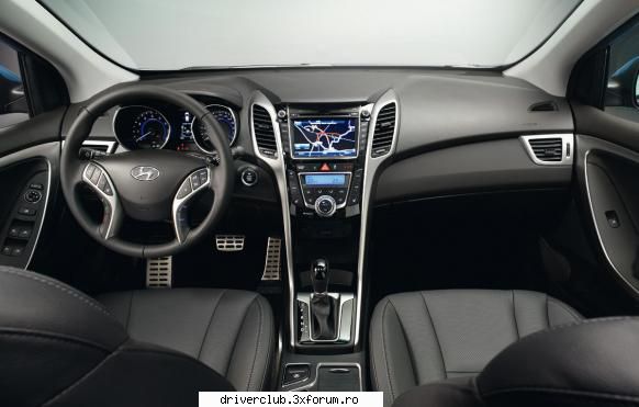 date tehnice noul hyundai i30 interior