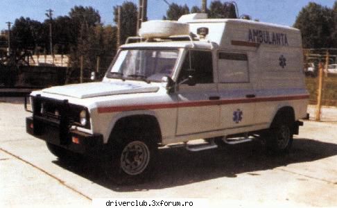 aro 323 sanitara 

aro 323 sanitara - automobil realizat �n scopul deservirii unitatilor sanitare.