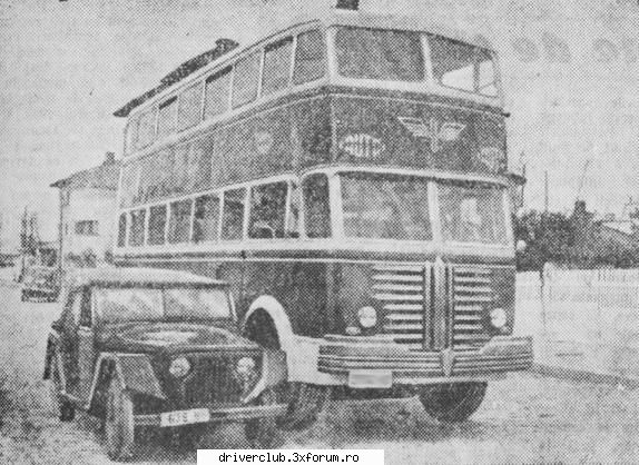 Alte marci romanesti - Autobuzul cu etaj este primul model de acest fel - Marci autohtone
