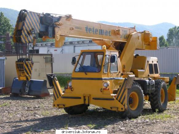 Alte marci romanesti - Telemac HT-125 este o macara realizata de - Marci autohtone