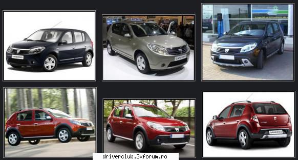 DACIA-UAP - Dacia Sandero este un model de autoturism sub - Marci autohtone