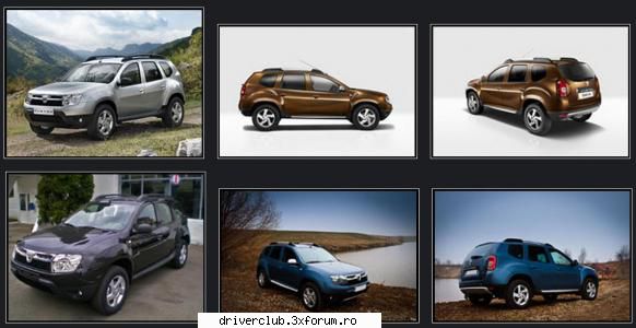 DACIA-UAP - Dacia Duster este un model 4X4 si 4X2 cu 5 - Marci autohtone
