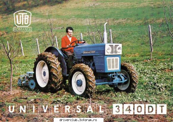 UTB - UTB U-340 echipat cu un motor diesel (3 - Marci autohtone