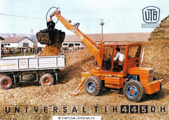 UTB - UTB TIH-445DH (tractor multifunctional) echipat - Marci autohtone